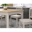 Стол обеденный SIGNAL ADAM дуб кремона/кашемир 120/68